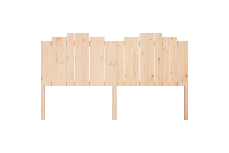Sängynpääty 186x4x110 cm täysi mänty - Ruskea - Huonekalut - Sänky - Sängyn lisävarusteet & sängynpäädyt - Sängynpääty