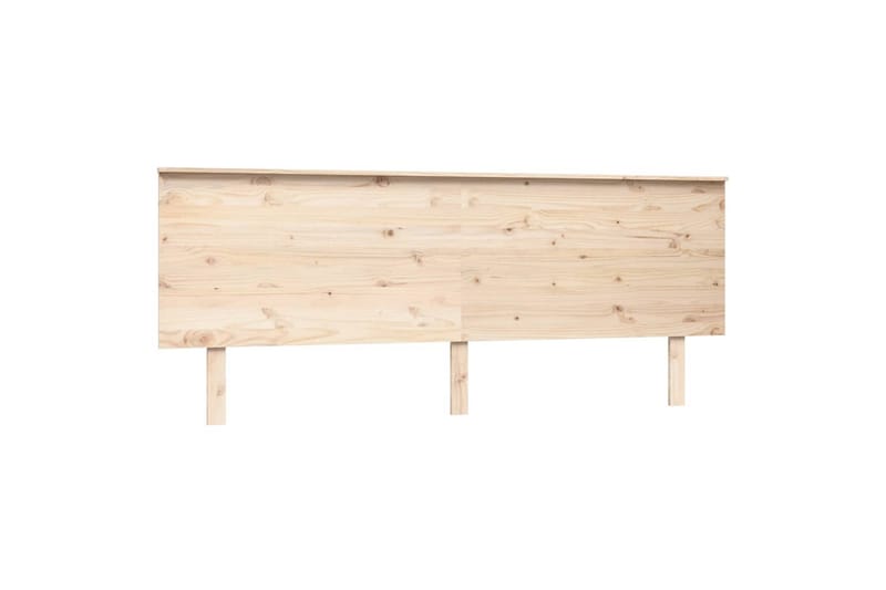 Sängynpääty 204x6x82,5 cm täysi mänty - Ruskea - Huonekalut - Sänky - Sängyn lisävarusteet & sängynpäädyt - Sängynpääty