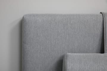 Sängynpääty Basic Home Dream Lyx -sängynpääty 160 cm Harmaa 160 - Huonekalut - Sänky - Sängyn lisävarusteet & sängynpäädyt - Sängynpääty