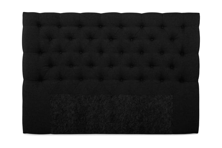 Sängynpääty Boxford 160 cm - Musta - Sängynpääty
