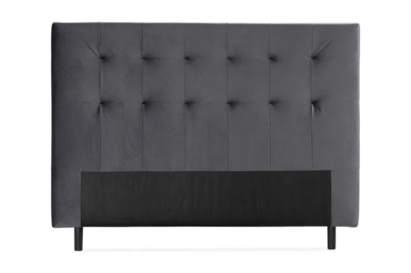 Happy Pluss Sängynpääty  182x121 cm, Tummanharmaa