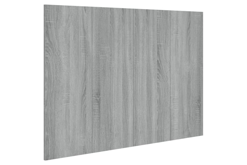 Sängynpääty harmaa Sonoma 120x1,5x80 cm tekninen puu - Harmaa - Huonekalut - Sänky - Sängyn lisävarusteet & sängynpäädyt - Sängynpääty