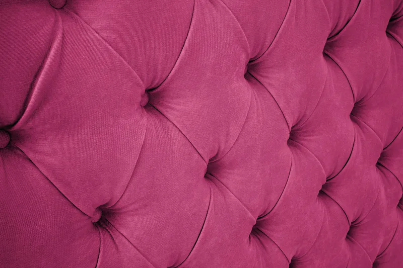 Jenkkisänky Celine 210x210 Sametti Memory Kova/Medium - Roosa - Huonekalut - Sänky - Sängyn lisävarusteet & sängynpäädyt - Sängynpääty