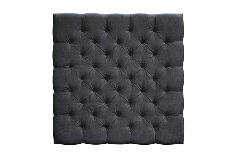 Sängynpääty Joluma 120 cm Napit, Musta