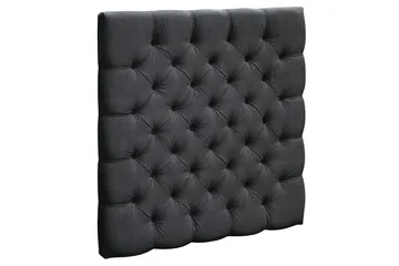 Sängynpääty Joluma 120 cm Napit - Musta - Huonekalut - Sänky - Sängyn lisävarusteet & sängynpäädyt - Sängynpääty
