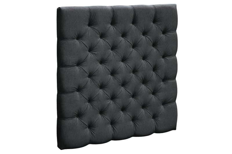 Sängynpääty Joluma 120 cm Napit - Musta - Huonekalut - Sänky - Sängyn lisävarusteet & sängynpäädyt - Sängynpääty