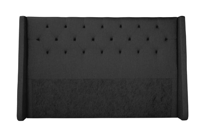Sängynpääty Langham 210 cm - Musta - Sängynpääty