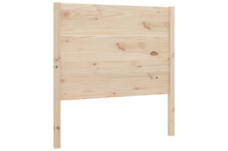 Sängynpääty 106x4x100 cm täysi mänty - Ruskea - Huonekalut - Sänky - Sängyn lisävarusteet & sängynpäädyt - Sängynpääty