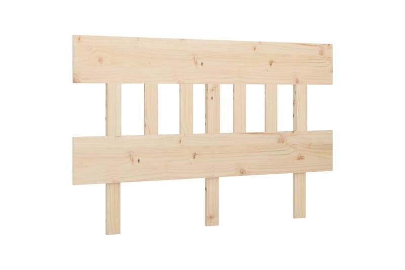 Sängynpääty 138,5x3x81 cm täysi mänty - Ruskea - Huonekalut - Sänky - Sängyn lisävarusteet & sängynpäädyt - Sängynpääty