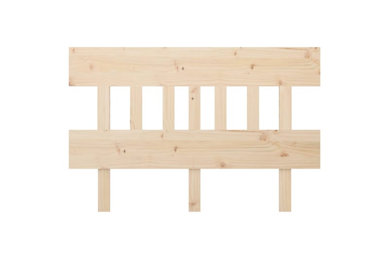 Sängynpääty 138,5x3x81 cm täysi mänty - Ruskea - Huonekalut - Sänky - Sängyn lisävarusteet & sängynpäädyt - Sängynpääty