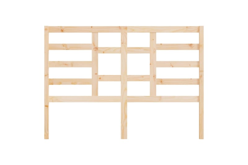 Sängynpääty 156x4x104 cm täysi mänty - Ruskea - Huonekalut - Sänky - Sängyn lisävarusteet & sängynpäädyt - Sängynpääty