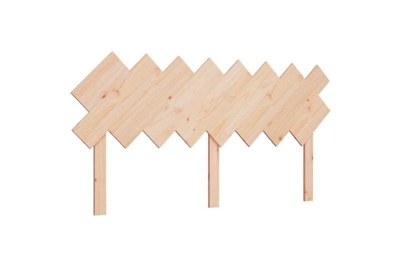 Sängynpääty 159,5x3x80,5 cm täysi mänty - Ruskea - Huonekalut - Sänky - Sängyn lisävarusteet & sängynpäädyt - Sängynpääty