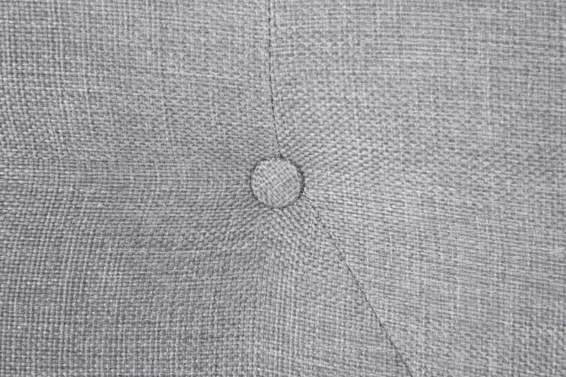 Sängynpääty 160 cm Nappitoppaus Matala - Vaaleanharmaa - Huonekalut - Sänky - Sängyn lisävarusteet & sängynpäädyt - Sängynpääty