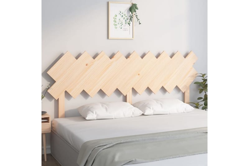 Sängynpääty 178x3x80,5 cm täysi mänty - Ruskea - Huonekalut - Sänky - Sängyn lisävarusteet & sängynpäädyt - Sängynpääty