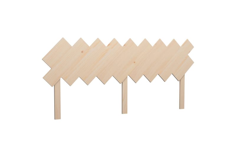 Sängynpääty 178x3x80,5 cm täysi mänty - Ruskea - Huonekalut - Sänky - Sängyn lisävarusteet & sängynpäädyt - Sängynpääty