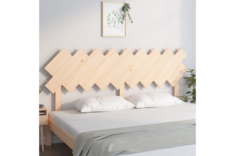 Sängynpääty 178x3x80,5 cm täysi mänty - Ruskea - Huonekalut - Sänky - Sängyn lisävarusteet & sängynpäädyt - Sängynpääty