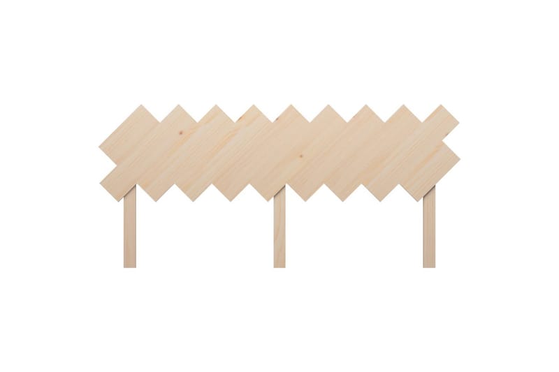 Sängynpääty 178x3x80,5 cm täysi mänty - Ruskea - Huonekalut - Sänky - Sängyn lisävarusteet & sängynpäädyt - Sängynpääty