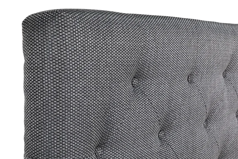 Sängynpääty 180 cm Nappitoppaus - Tummanharmaa - Huonekalut - Sänky - Sängyn lisävarusteet & sängynpäädyt - Sängynpääty