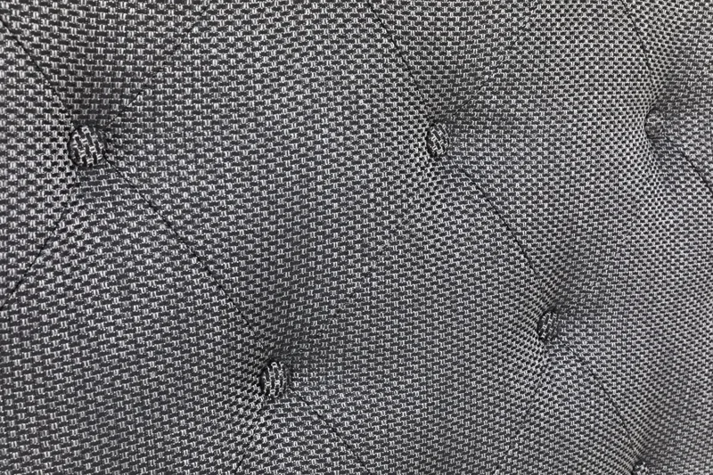 Sängynpääty 180 cm Nappitoppaus - Tummanharmaa - Huonekalut - Sänky - Sängyn lisävarusteet & sängynpäädyt - Sängynpääty