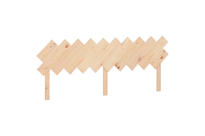 Sängynpääty 196x3x80,5 cm täysi mänty - Ruskea - Huonekalut - Sänky - Sängyn lis�ävarusteet & sängynpäädyt - Sängynpääty