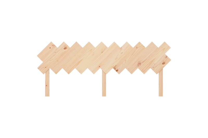 Sängynpääty 196x3x80,5 cm täysi mänty - Ruskea - Huonekalut - Sänky - Sängyn lisävarusteet & sängynpäädyt - Sängynpääty