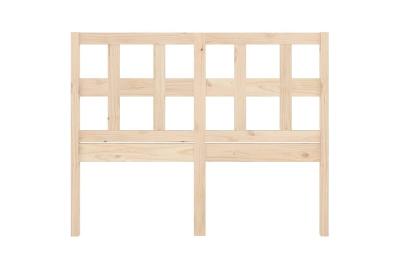 Sängynpääty 205,5x4x100 cm täysi mänty - Ruskea - Huonekalut - Sänky - Sängyn lisävarusteet & sängynpäädyt - Sängynpääty