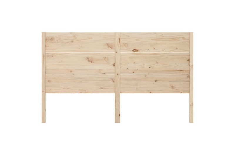 Sängynpääty 206x4x100 cm täysi mänty - Ruskea - Huonekalut - Sänky - Sängyn lisävarusteet & sängynpäädyt - Sängynpääty