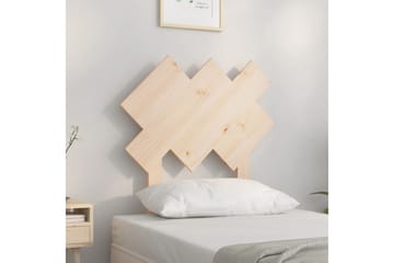 Sängynpääty 72,5x3x81 cm täysi mänty - Ruskea - Huonekalut - Sänky - Sängyn lisävarusteet & sängynpäädyt - Sängynpääty