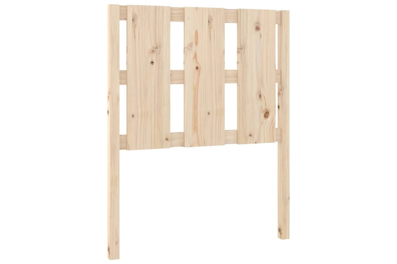 Sängynpääty 80,5x4x100 cm täysi mänty - Ruskea - Huonekalut - Sänky - Sängyn lisävarusteet & sängynpäädyt - Sängynpääty