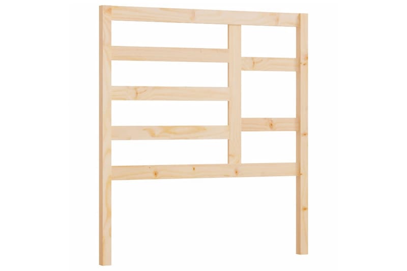 Sängynpääty 81x4x104 cm täysi mänty - Ruskea - Huonekalut - Sänky - Sängyn lisävarusteet & sängynpäädyt - Sängynpääty