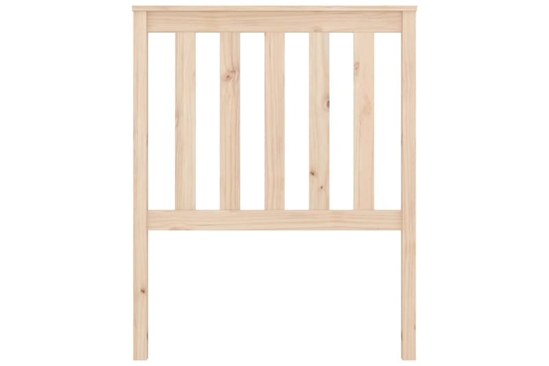 Sängynpääty 81x6x101 cm täysi mänty - Ruskea - Huonekalut - Sänky - Sängyn lisävarusteet & sängynpäädyt - Sängynpääty