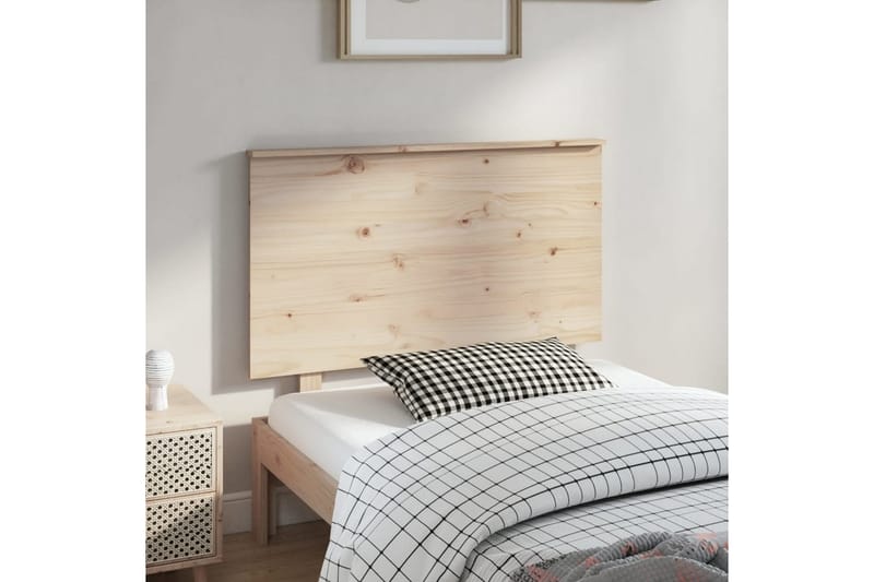 Sängynpääty 94x6x82,5 cm täysi mänty - Ruskea - Huonekalut - Sänky - Sängyn lisävarusteet & sängynpäädyt - Sängynpääty