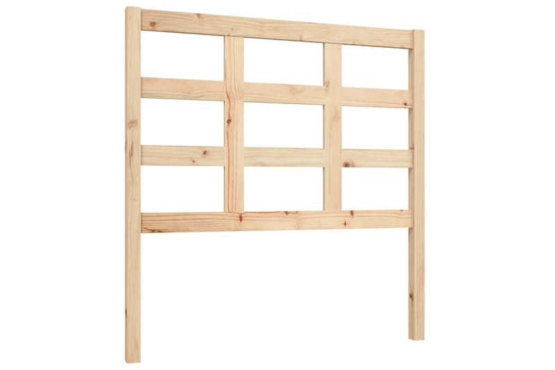 Sängynpääty 95,5x4x100 cm täysi mänty - Ruskea - Huonekalut - Sänky - Sängyn lis�ävarusteet & sängynpäädyt - Sängynpääty