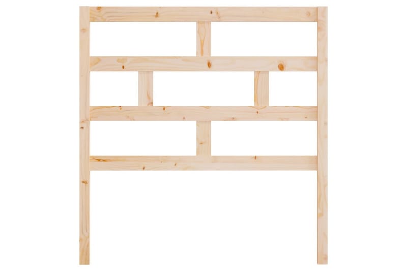 Sängynpääty 96x4x100 cm täysi mänty - Ruskea - Huonekalut - Sänky - Sängyn lisävarusteet & sängynpäädyt - Sängynpääty