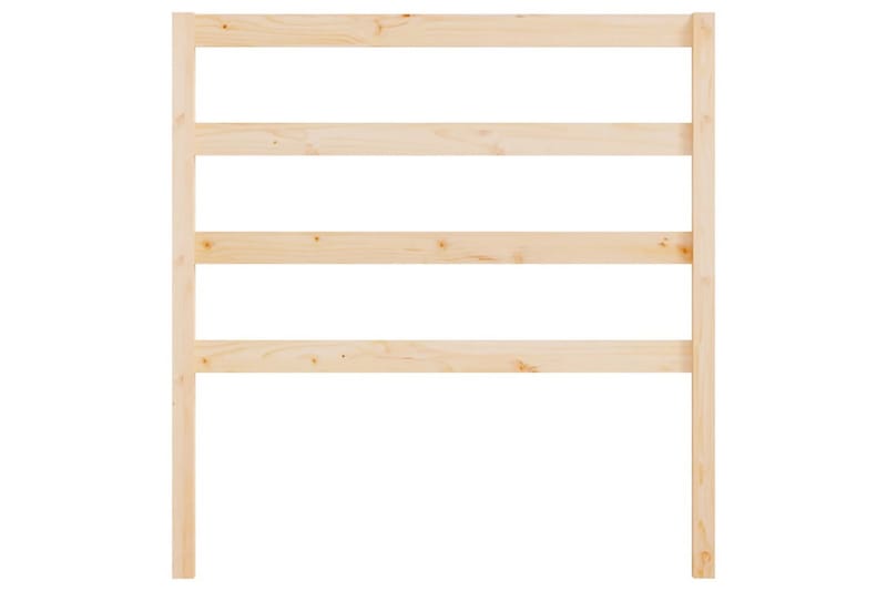 Sängynpääty 96x4x100 cm täysi mänty - Ruskea - Huonekalut - Sänky - Sängyn lisävarusteet & sängynpäädyt - Sängynpääty