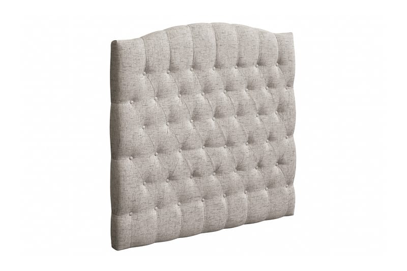 Sängynpääty Abelie 120 cm Kaareva - Beige - Huonekalut - Sänky - Sängyn lisävarusteet & sängynpäädyt - Sängynpääty