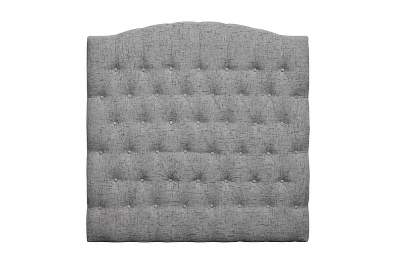 Sängynpääty Abelie 120 cm Kaareva - Harmaa - Huonekalut - Sänky - Sängyn lisävarusteet & sängynpäädyt - Sängynpääty