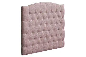 Sängynpääty Abelie 120 cm Kaareva - Roosa - Huonekalut - Sänky - Sängyn lisävarusteet & sängynpäädyt - Sängynpääty