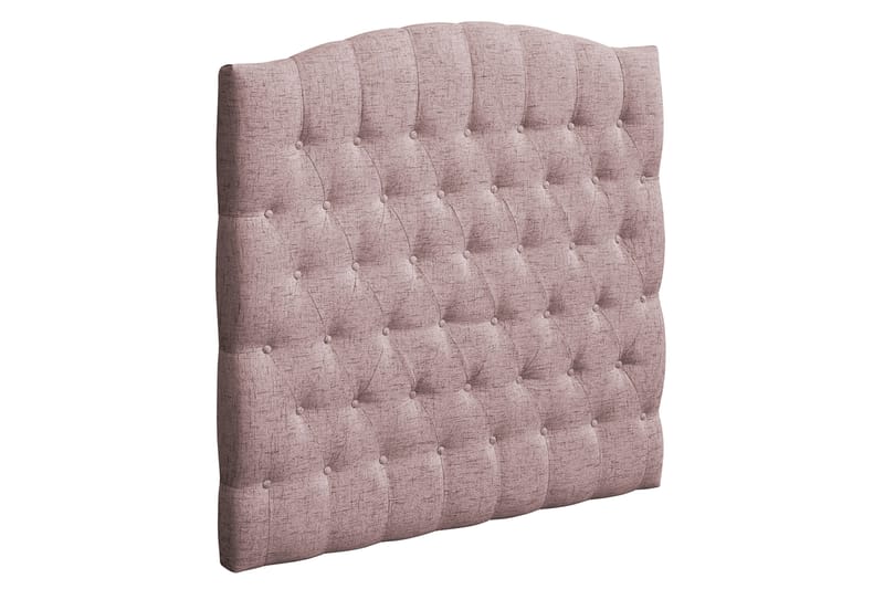 Sängynpääty Abelie 120 cm Kaareva - Roosa - Huonekalut - Sänky - Sängyn lisävarusteet & sängynpäädyt - Sängynpääty