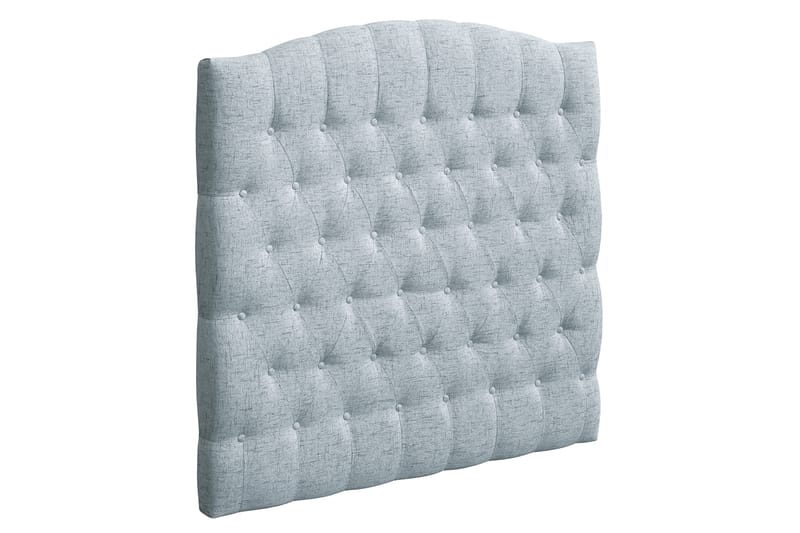 Sängynpääty Abelie 120 cm Kaareva - Vaaleansininen - Huonekalut - Sänky - Sängyn lisävarusteet & sängynpäädyt - Sängynpääty