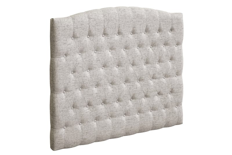 Sängynpääty Abelie 140 cm Kaareva - Beige - Huonekalut - Sänky - Sängyn lisävarusteet & sängynpäädyt - Sängynpääty