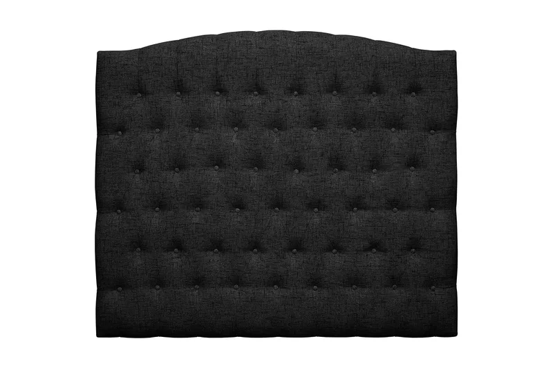 Sängynpääty Abelie 140 cm Kaareva, Musta