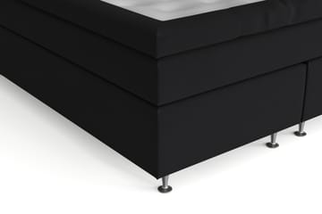 Sängynpääty Abelie 140 cm Kaareva - Musta - Huonekalut - Sänky - Sängyn lisävarusteet & sängynpäädyt - Sängynpääty