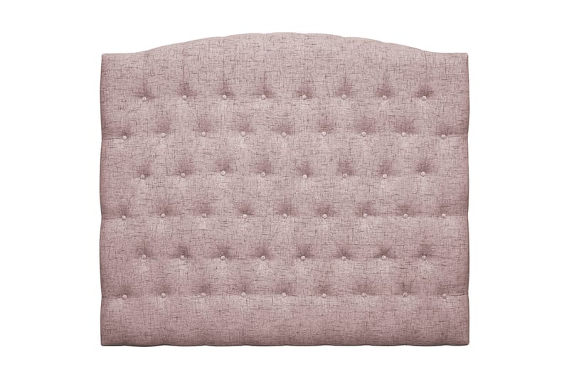 Sängynpääty Abelie 140 cm Kaareva - Roosa - Huonekalut - Sänky - Sängyn lisävarusteet & sängynpäädyt - Sängynpääty