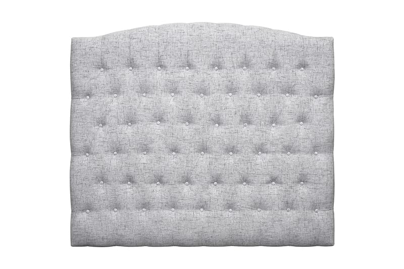 Sängynpääty Abelie 140 cm Kaareva, Vaaleanharmaa