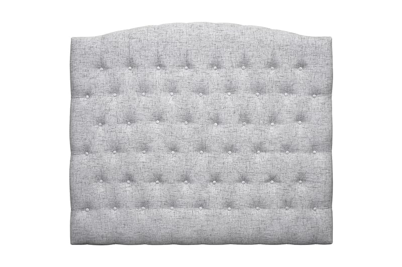 Sängynpääty Abelie 140 cm Kaareva - Vaaleanharmaa - Huonekalut - Sänky - Sängyn lisävarusteet & sängynpäädyt - Sängynpääty