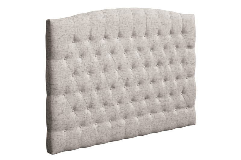 Sängynpääty Abelie 160 cm Kaareva - Beige - Huonekalut - Sänky - Sängyn lisävarusteet & sängynpäädyt - Sängynpääty