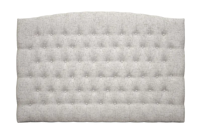 Sängynpääty Abelie 180 cm Kaareva - Beige - Huonekalut - Sänky - Sängyn lisävarusteet & sängynpäädyt - Sängynpääty