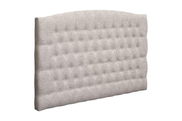 Sängynpääty Abelie 180 cm Kaareva - Beige - Huonekalut - Sänky - Sängyn lisävarusteet & sängynpäädyt - Sängynpääty