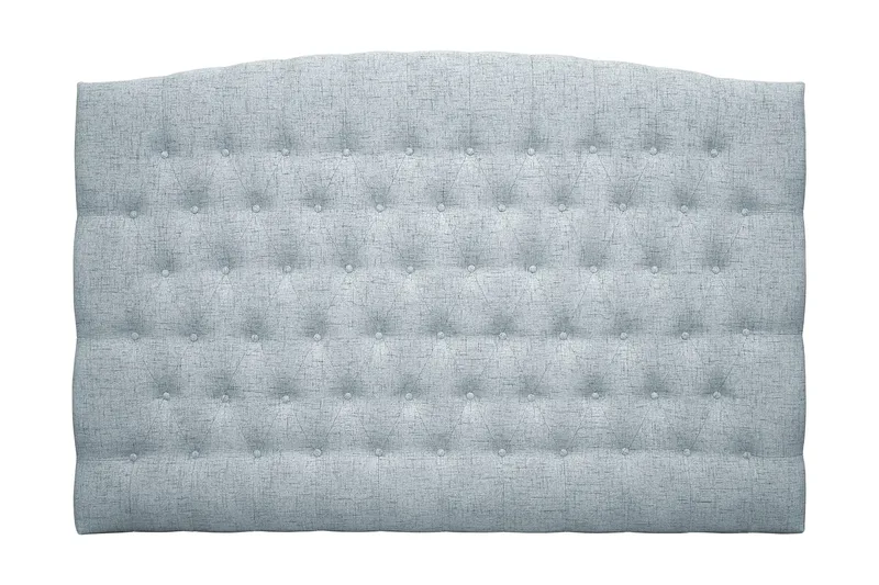 Sängynpääty Abelie 180 cm Kaareva - Vaaleansininen - Huonekalut - Sänky - Sängyn lisävarusteet & sängynpäädyt - Sängynpääty